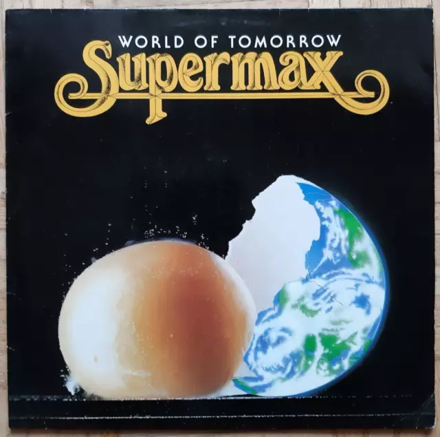 Supermax: World Of Tomorrow (LP Vinyl, gebraucht) 1990 Hansa .