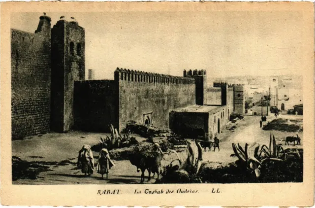 CPA AK RABAT - La Casbah des Oudaias MAROC (796683)