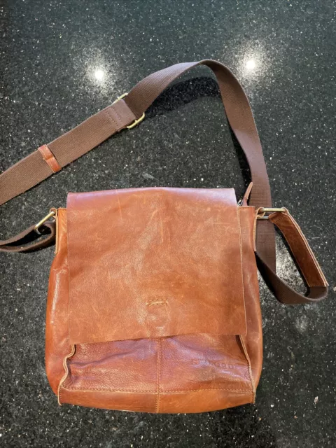 Stilord Leather Shoulder Bag Unisex