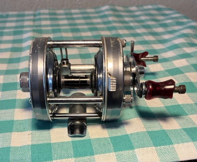 Moulinet De Pêche Vintage Abu Garcia Ambassadeur 5500 - Suède, Pour Bass