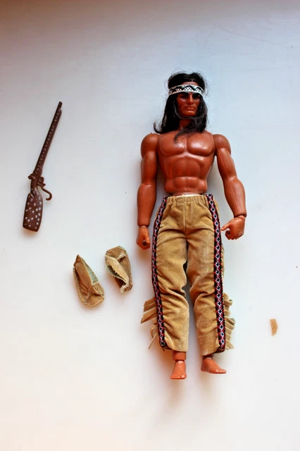 BIG JIM MATTEL Karl May  Winneout  Indian Chief Nice Set EUR 49,70 - FR