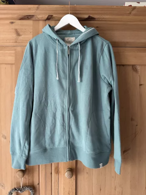 FAT FACE OCEAN Teal Ava Zip Hoodie Size L 40.00 PicClick UK