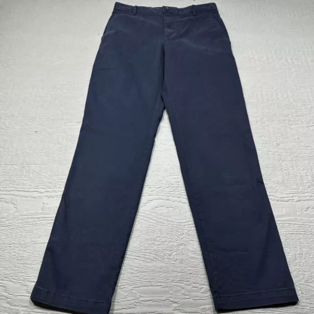 NEW Banana Republic Pants Womens 6 Navy Blue High Rise Chino Full Length