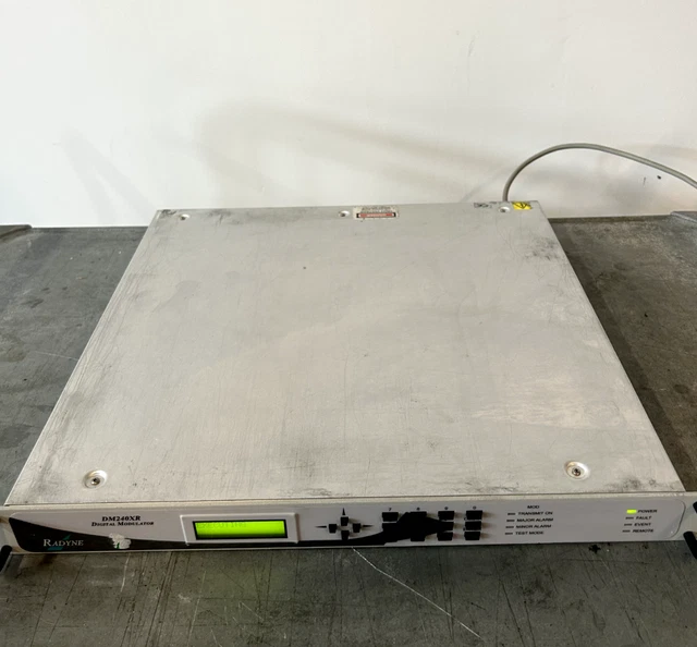 Comtech Radyne DM240XR Digital Satellite Video Broadcast DVB-300 Modulator
