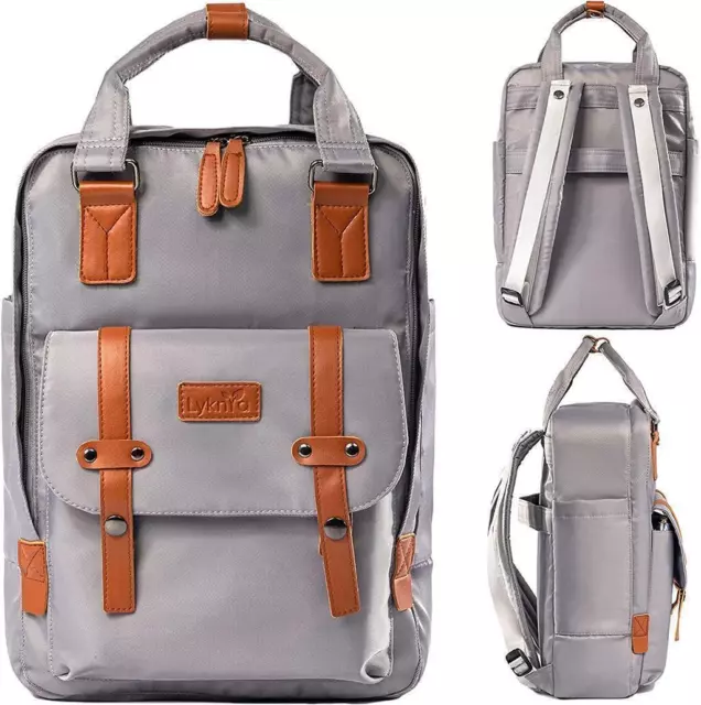 15.6 inch Large Laptop Backpack Waterproof Rucksack Shoulder Travel School Bag