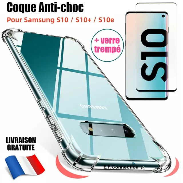 COQUE pour Samsung S22 S21 S8 S9 S10e S10 PLUS S20 FE + VERRE TREMPE PROTECTION
