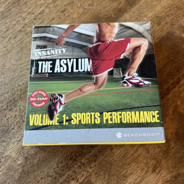 Insanity The Asylum Volume 1 Sports Performance 6 DVD SET - ONE OWNER