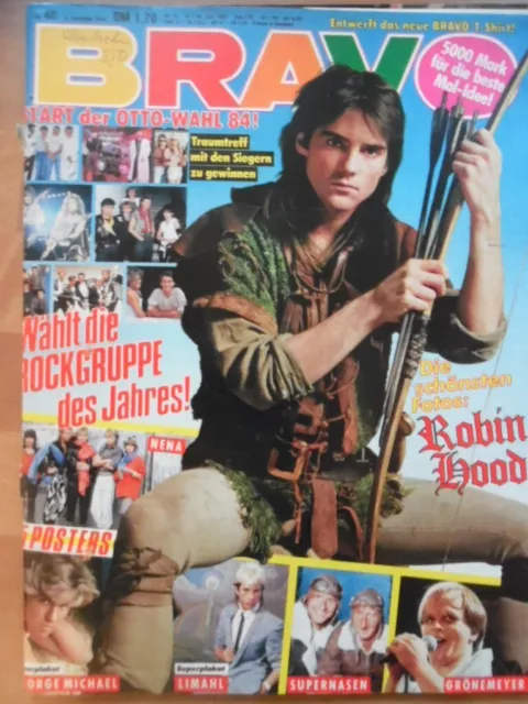 BRAVO 46- 1984 Robin Hood Kim Wilde SADE Bowie Alphaville CONAN Duran Duran Nena