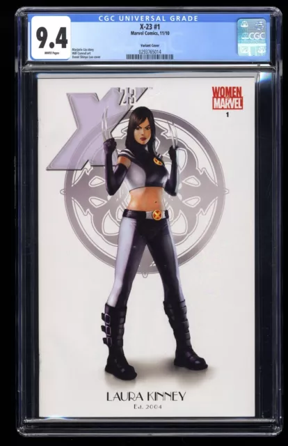 X-23 #1 CGC NM 9.4 White Pages Women of Marvel Variant Marvel 2018