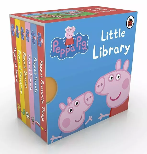 Peppa Pig: Little Library | Board Book | FREE SHIPPING | NEW AU