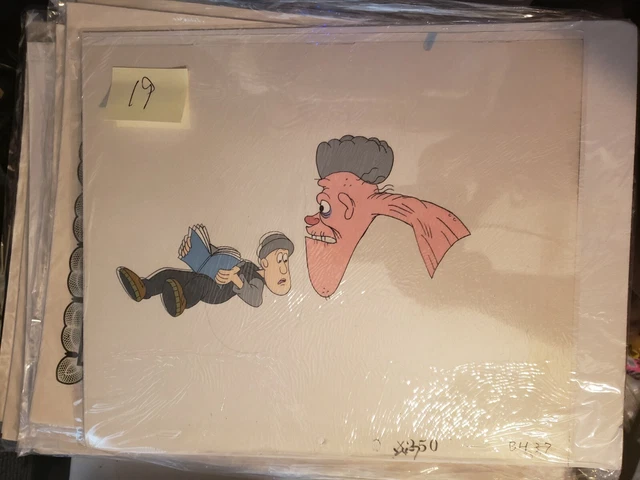 BACK TO THE Future Series Animation Production Cel Universal Studios ...