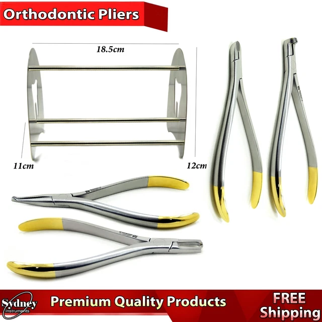 ORTHODONTICS DENTAL BRACKET Ligature Pliers Tooth Braces Distal End TC
