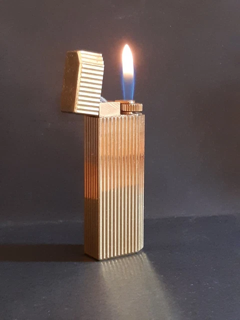 💫Les Must de Cartier lighter pentagonal Plaque OR Vintage