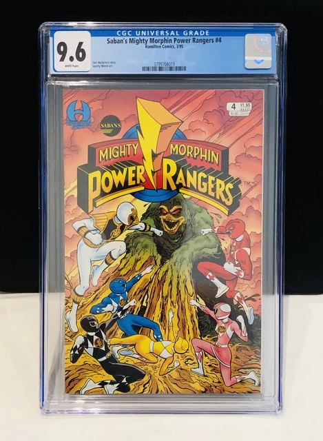 MIGHTY MORPHIN POWER RANGERS #4 CGC 9.6 Comic 1st App White Ranger £99. ...