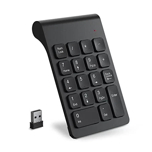 CIMETECH WIRELESS NUMERIC Keypad 2.4G Portable Wireless Number Pad with