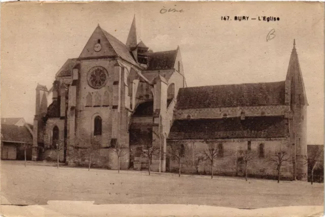 CPA AK BURY - L'Église (423713)