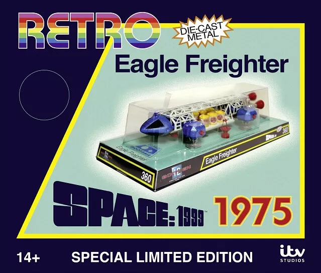 Space 1999 - LE SET - RETRO EAGLE FREIGHTER Gerry Anderson Transporter Moonbase