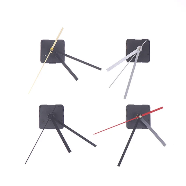 SILENT CLOCK HANDS Quartz Wall Clock Mechanism Movement Repair Replace