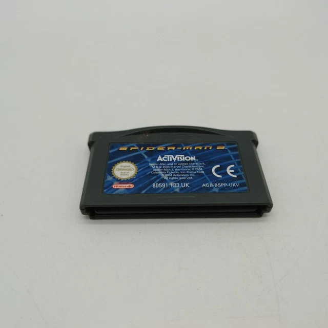 Spider-Man 2 Gameboy Advance GBA - Genuine UK Cart Only