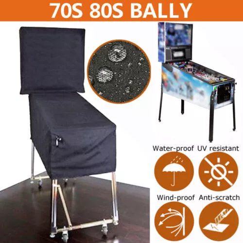 70s80s Bally copertura antipolvere Per Virtual Pinball flipper arcade