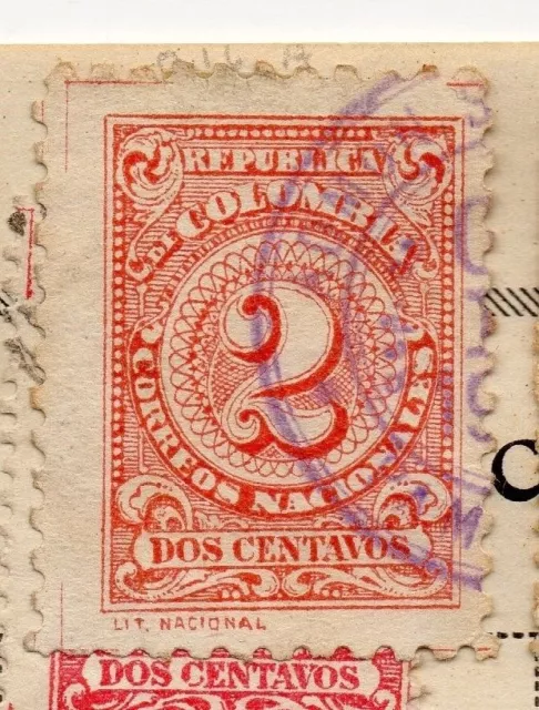 Colombia 1904-08 Early Issue Fine Used 2c. 172765