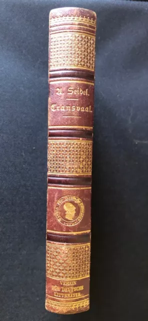 Transvaal - the South African Republic from 1898 in German - book
