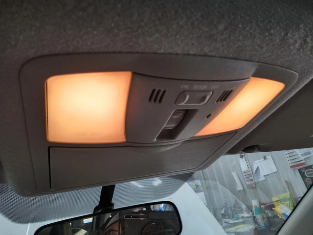 Used Front Upper Center Console fits: 2012 Nissan Rogue roof w/navigation system