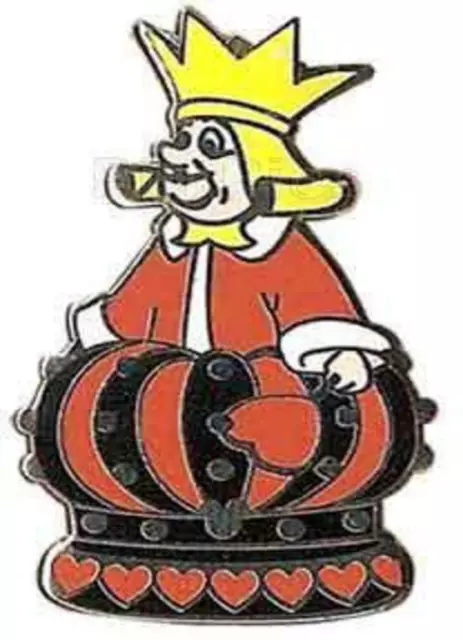 Disney Pin 59815 DLR 2008 Hidden Mickey Alice In Wonderland Chess King of Hearts