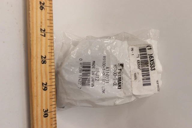 Tsubaki Carbon Steel Offset Link 1-1/4" Chain Pitch x 3/4" Roller Dia.