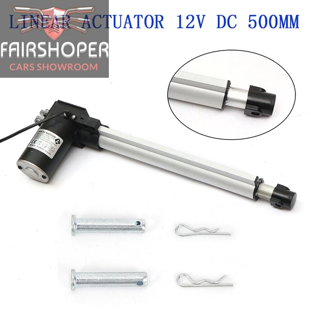 20 Zoll 500mm 6000N Linear Actuator Elektrischer Linearmotor Linearantrieb 12VDC