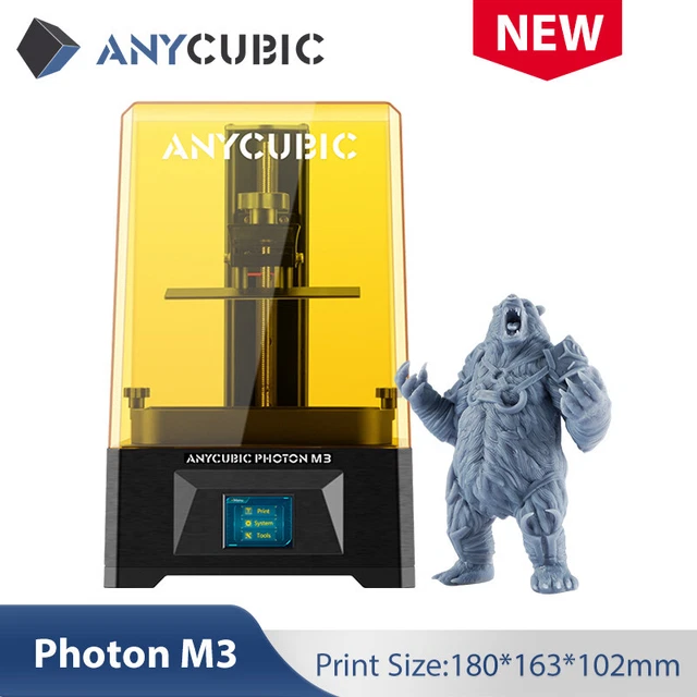 ANYCUBIC RESIN 3D Printer Photon M3 Ultra 4K+ Mono LCD Laser-engraved ...