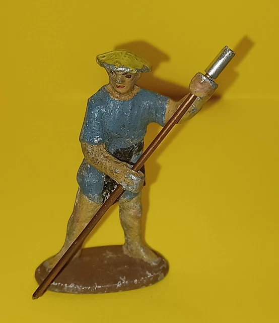 SOLDAT FIGURINE TONKINOIS Viêtnam Quiralu Non Aludo Jim Starlux Jrd