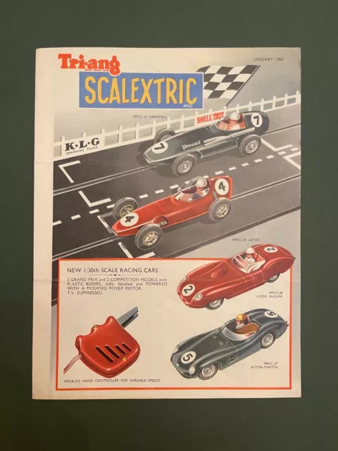 SCALEXTRIC 1ST EDITION Catalogue 1960 in Near Mint Condition 50.00 PicClick UK
