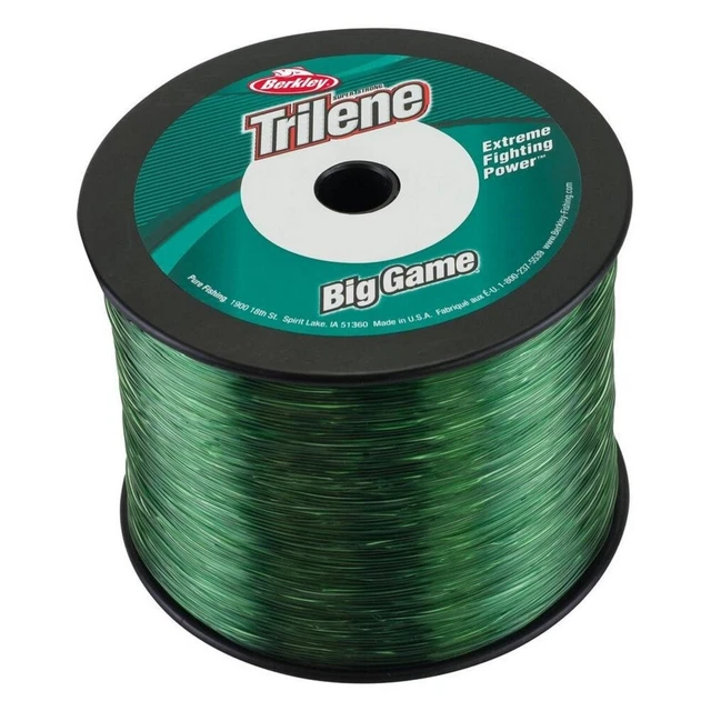 Berkley Trilene Big Game Monofilament Fishing Line Bulk Spools Green