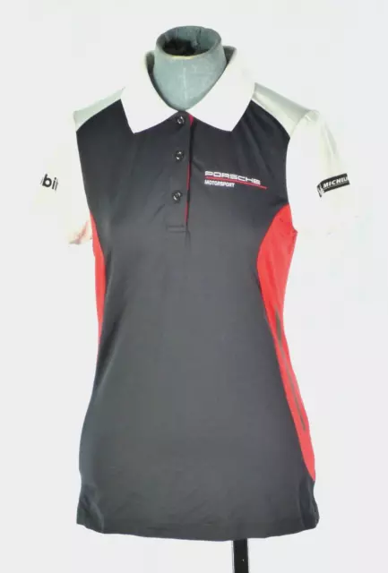 Porsche Polo Womens T Shirt Drivers Selection Official Teamwear Size S US XS