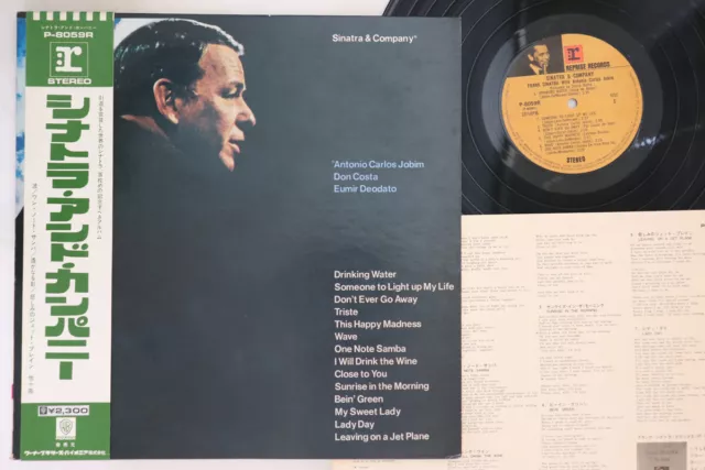 LP FRANK SINATRA Sinatra & Company P8059R REPRISE JAPAN Vinyl OBI