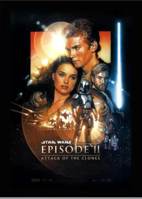 146406 Poster stampa da parete Star Wars Attack Of The Clones Regno Unito
