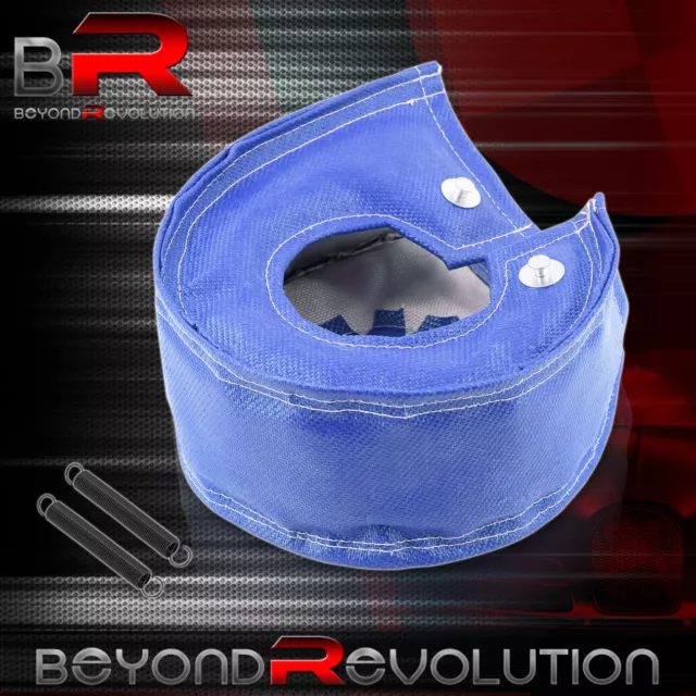 For BMW Turbo Heat Shield Turbocharger Blanket Blue Cover T4 GT32 GT37 GT40 GT42