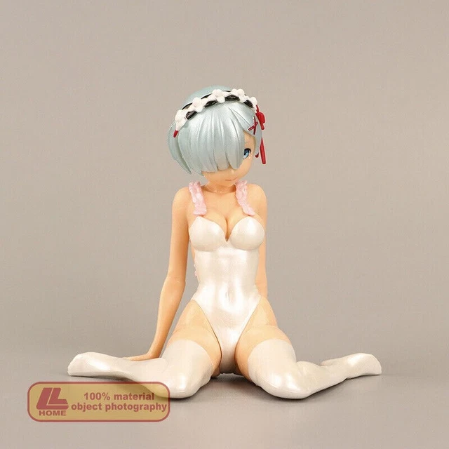 Anime Re Life In a Different World Rem Pajamas hot Girl PVC Figure Statue Gift A