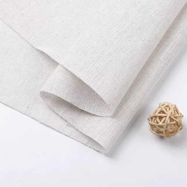 SOFT AND NATURAL Raw Cloth Linen Fabric for Sewing Patchwork 1pc ...