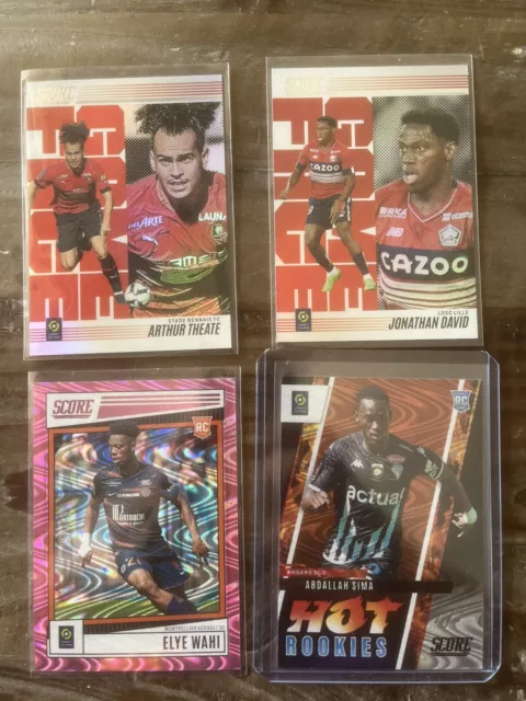 Panini Score Ligue 1 lot cartes football 22/23 France 1 of 1/1 Angers Losc David