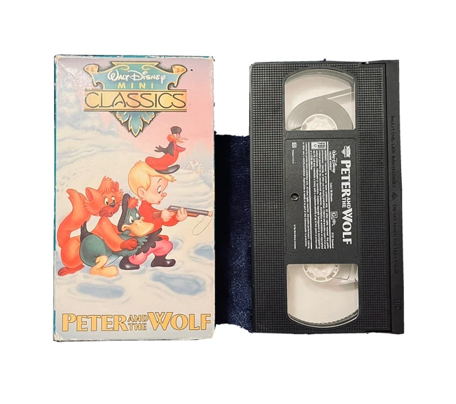 PETER AND THE Wolf VHS (Walt Disney Mini Classics) £9.76 - PicClick UK
