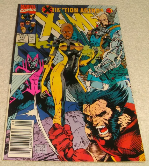 Marvel Comics Uncanny X- Men Vol 1 # 272 Vf-