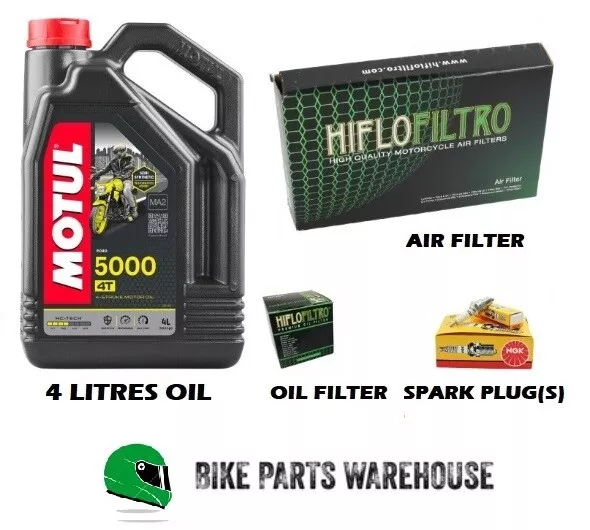 Honda CBR 600 F 1999-2000 MOTUL ÖLLUFTFILTER ZÜNDKERZEN SERVICE KIT