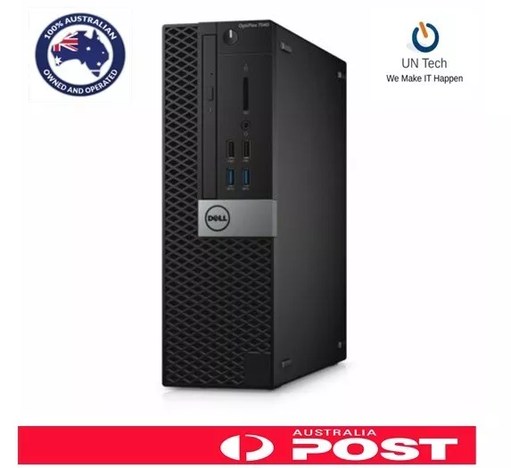 Dell OptiPlex 7040 SFF Desktop PC i7-6700 8/16GB RAM 128/256/512GB SSD W11 Wifi