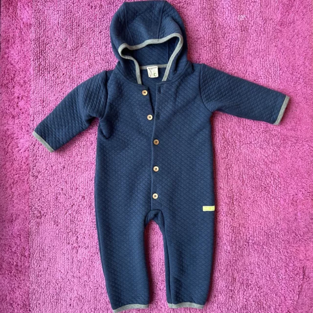 😍 loud + proud 😍 Overall Padded Knit Overall unisex Blau 74-80 Neuwertig