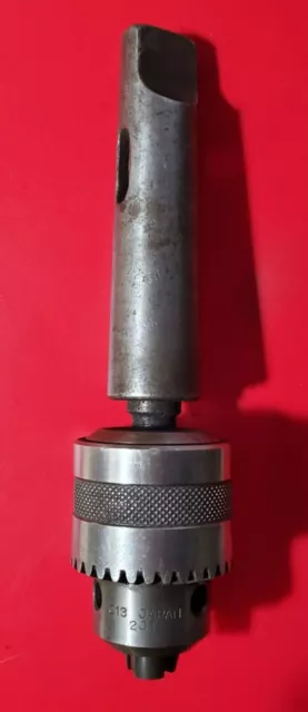 CUSHMAN C13 2JT Drill Chuck Cap. 0-1/2" 0-13MM - With #4 Morse Taper - Japan