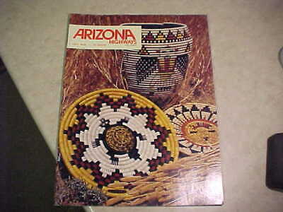 Arizona Highways Magazine-July 1975 issue-SW Indian Basketry