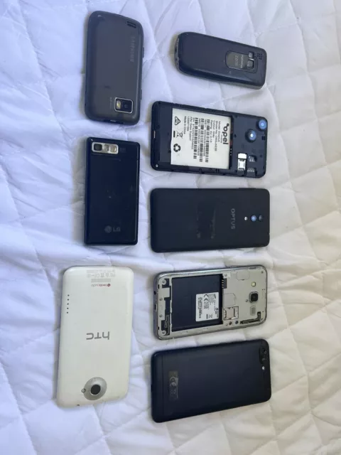 Mixed Bulk Lot MOBILE PHONES  X8 -SOME WORKING Prada HTC Xiaomi LG NOKIA SAMSUNG