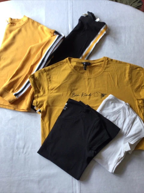 Girls 12-14yrs H&M leggings, t-shirts & sweatshirt bundle bundle X 5 Items